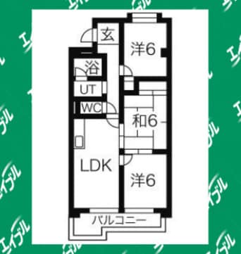 間取図 ハイツ桜台