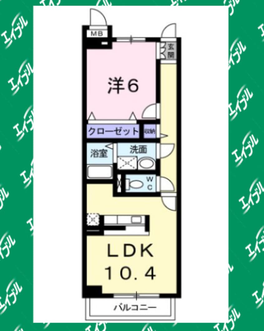 間取図 第２ファミール豊明