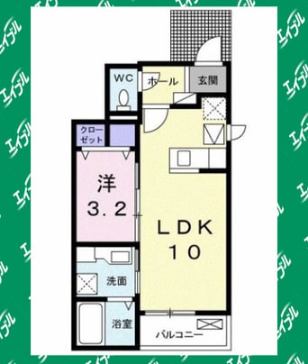 間取図 ファミーユ花舎