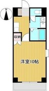 名古屋市営地下鉄鶴舞線/上小田井駅 徒歩11分 4階 築28年 1Kの間取り