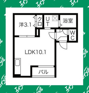 間取り図 名鉄常滑線・空港線/尾張横須賀駅 徒歩4分 1階 築2年