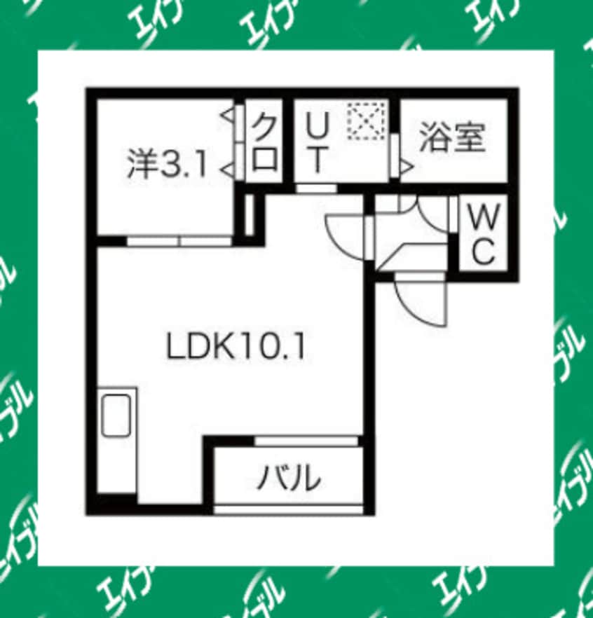 間取図 名鉄常滑線・空港線/尾張横須賀駅 徒歩4分 1階 築2年