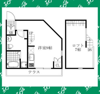 間取図 LE COCON本星崎町Ⅱ