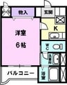 名古屋市営地下鉄鶴舞線/上小田井駅 徒歩8分 1階 築28年 1Kの間取り