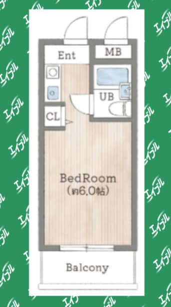 間取図 ハイツシャローム