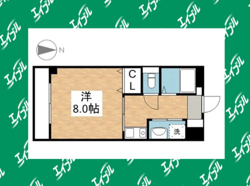 間取図 アビテイケダ