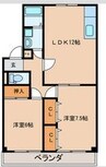 名古屋市営地下鉄鶴舞線/庄内緑地公園駅 徒歩10分 4階 築35年 2LDKの間取り