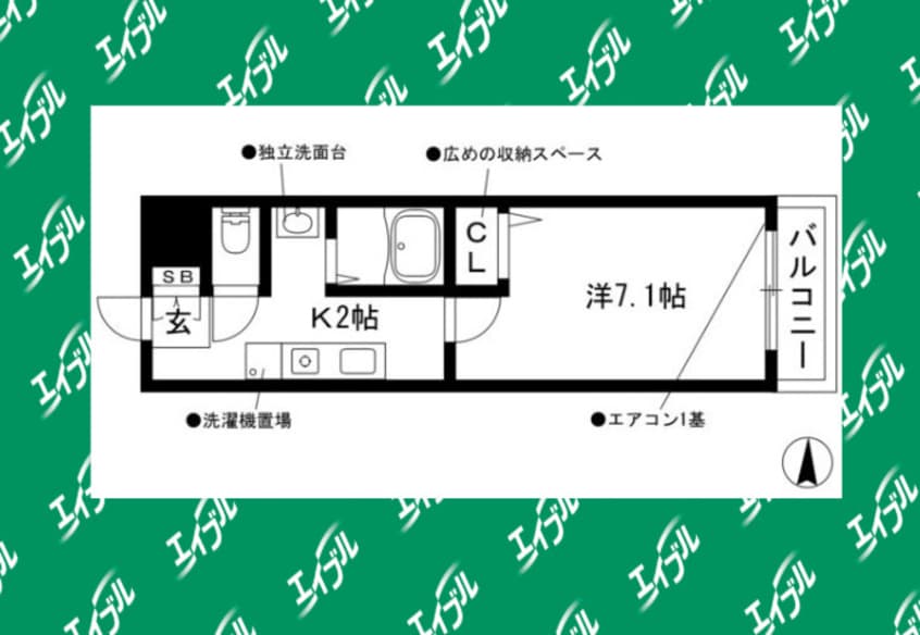 間取図 プリムローズマンション