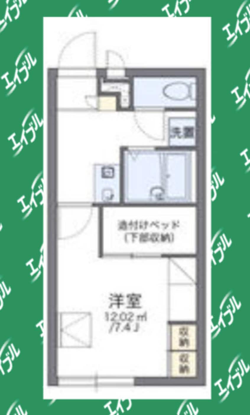 間取図 レオパレスＩＳＨＩＤＡ
