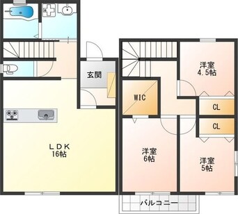 間取図 名古屋市営地下鉄東山線/中村公園駅 徒歩19分 1-2階 1年未満