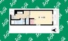 グランソワール 1Kの間取り