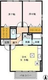 名古屋市営地下鉄東山線/中村公園駅 徒歩10分 1階 築20年 2DKの間取り