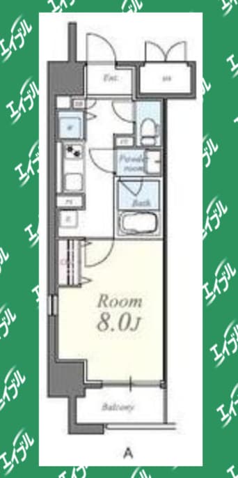 間取図 名古屋市営地下鉄東山線/新栄町駅 徒歩12分 7階 築9年