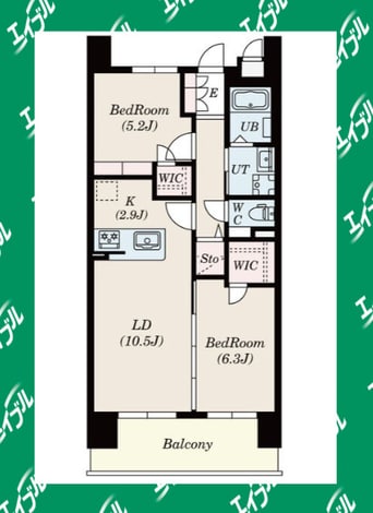 間取図 S-RESIDENCE茶屋ヶ坂East