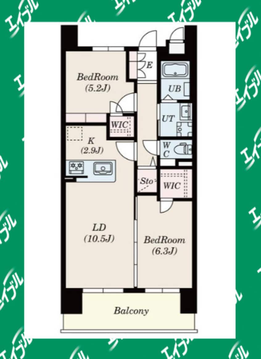 間取図 S-RESIDENCE茶屋ヶ坂East