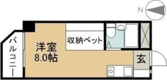 間取図 名古屋市営地下鉄名城線/新瑞橋駅 徒歩3分 3階 築35年