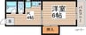 名古屋市営地下鉄名城線/妙音通駅 徒歩2分 4階 築35年 1Kの間取り