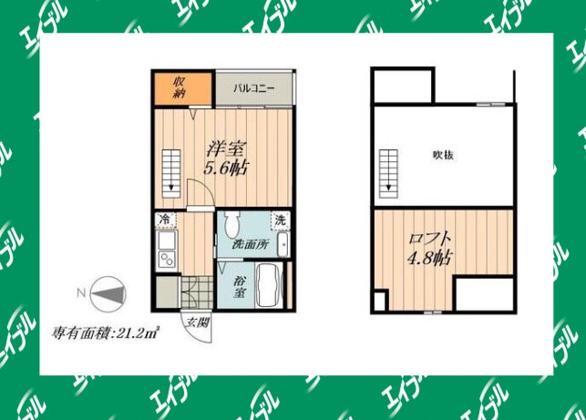 間取り図 liberte