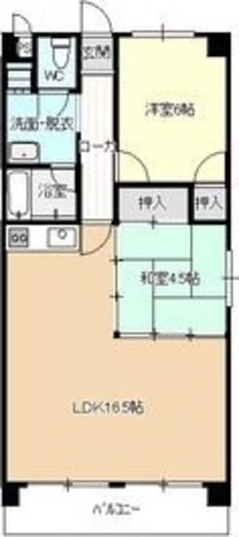 間取図 名古屋臨海高速鉄道<あおなみ線>/南荒子駅 徒歩6分 4階 築30年