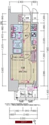 名古屋市営地下鉄鶴舞線/大須観音駅 徒歩5分 10階 築浅 1Kの間取り