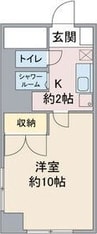 中央本線<中央西線>/鶴舞駅 徒歩10分 4階 築33年 1Kの間取り