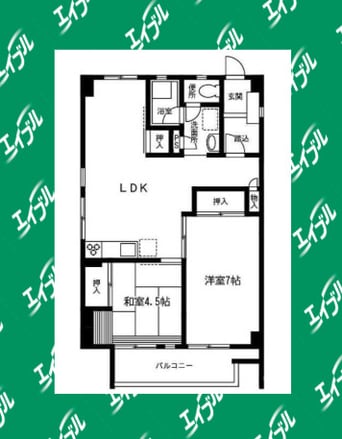 間取図 林レジデンス