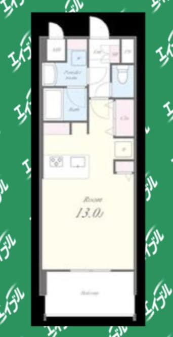 間取図 プレミアムコート大須