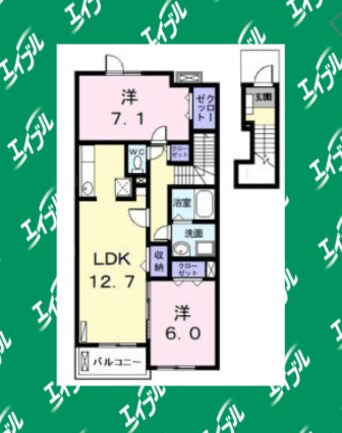 間取図 ミッサリオ