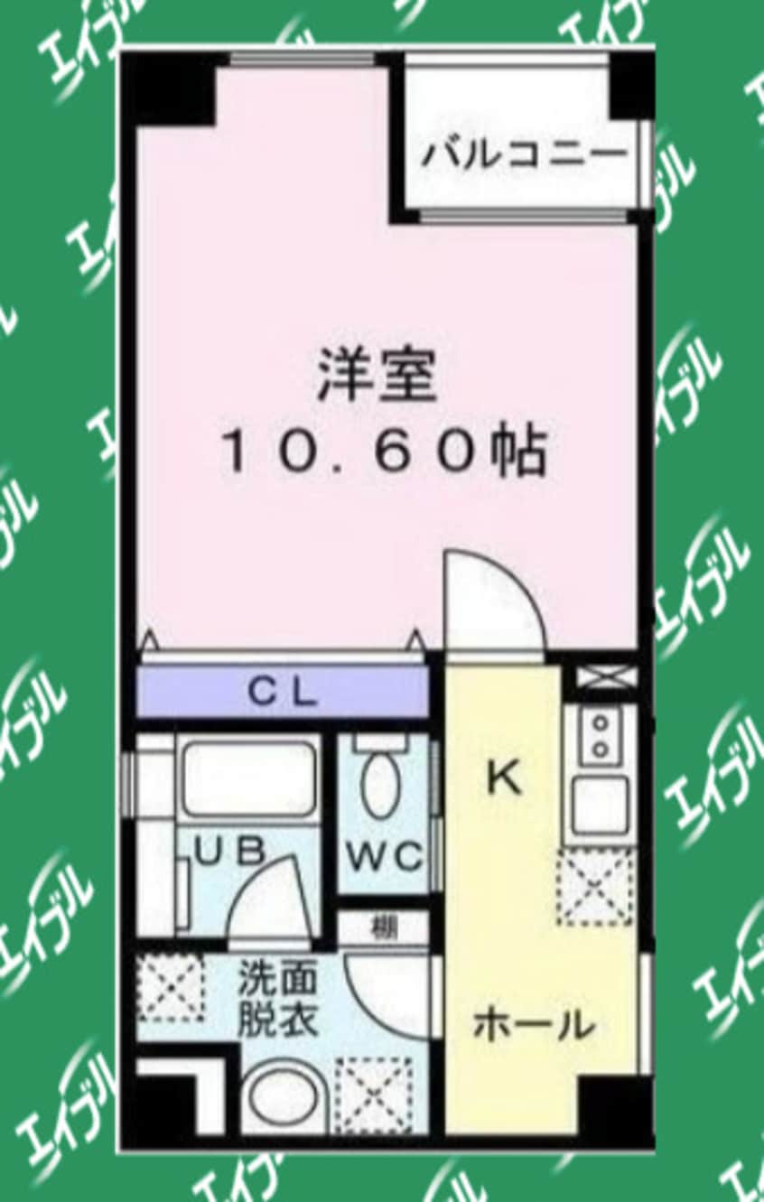 間取図 フラシア新栄町