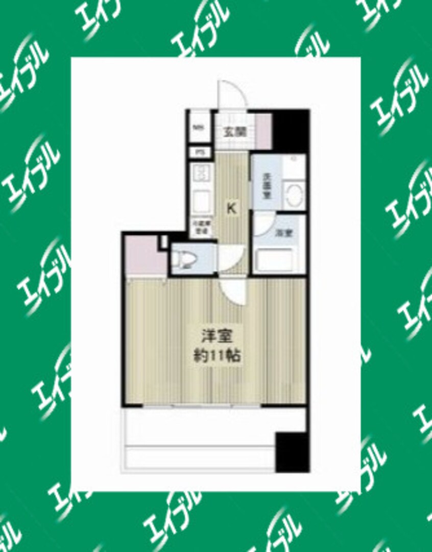 間取図 レジディア久屋大通