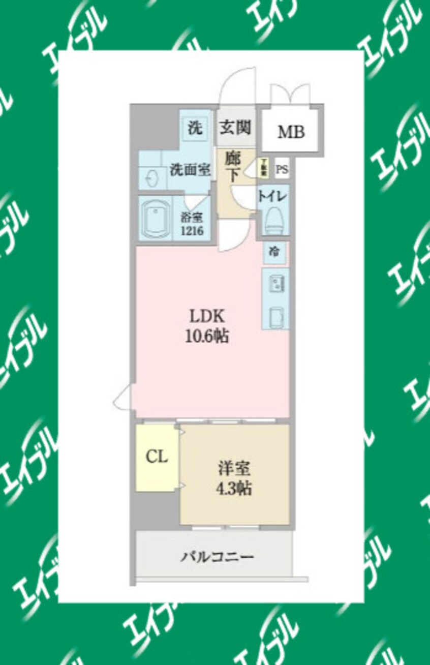 間取図 プロシード池下