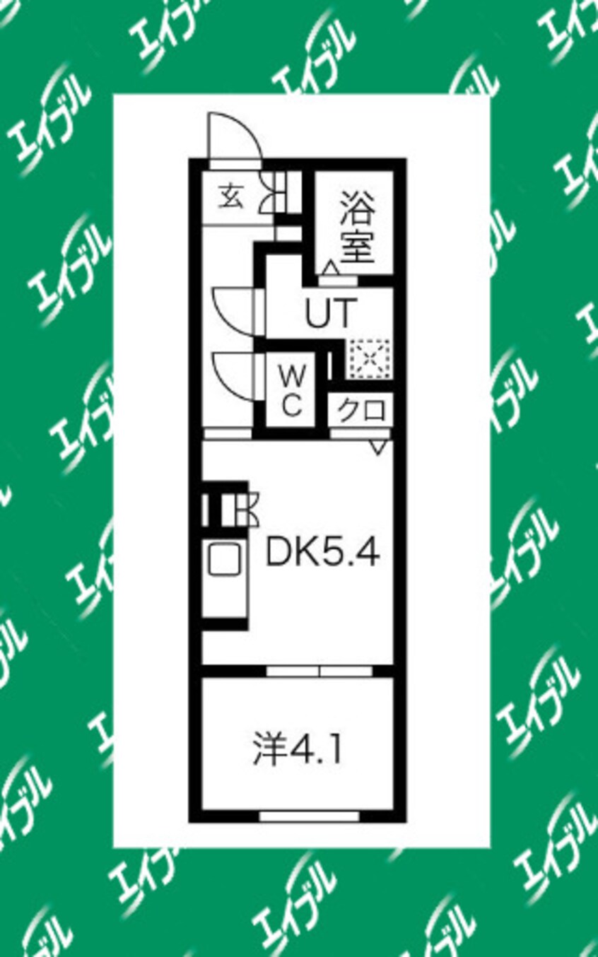 間取図 クレストタップ大曽根
