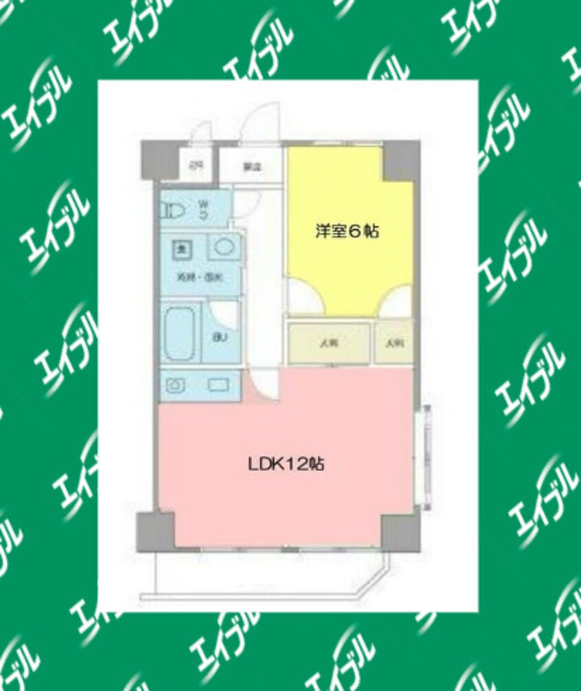 間取図 サンモールタナカ