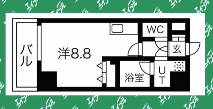 間取図 シェモア大須