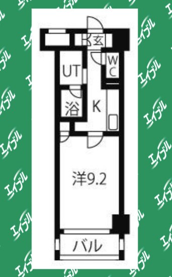 間取図 スタジオスクエア大須