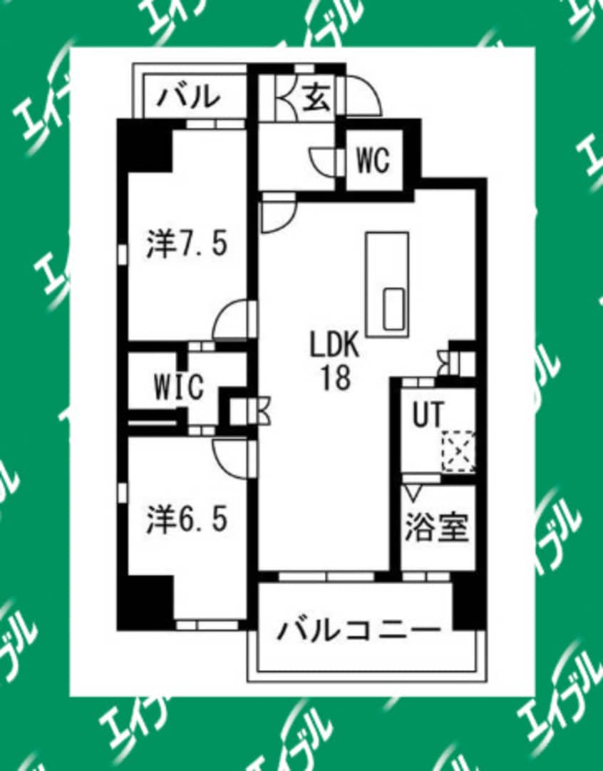 間取図 コモレビスクエア名駅北