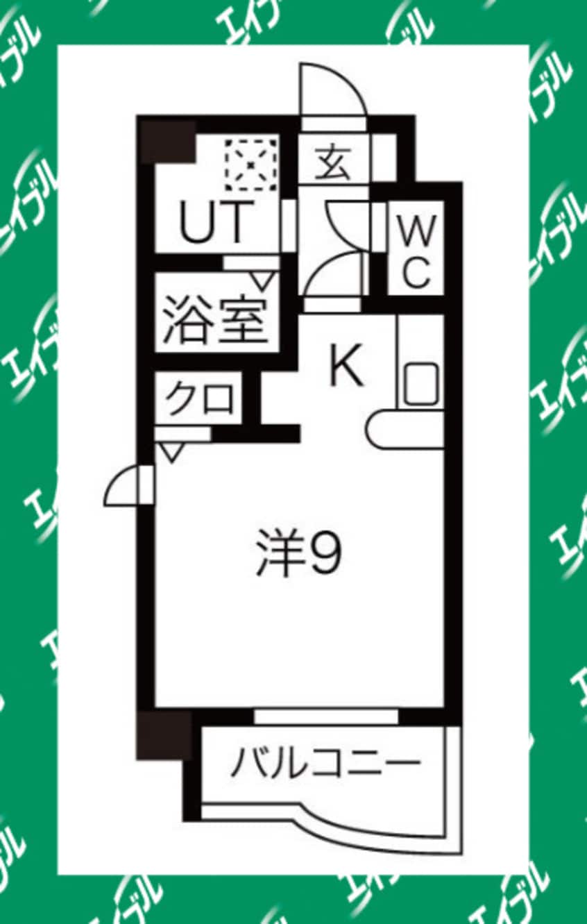 間取図 リバーブランシェ