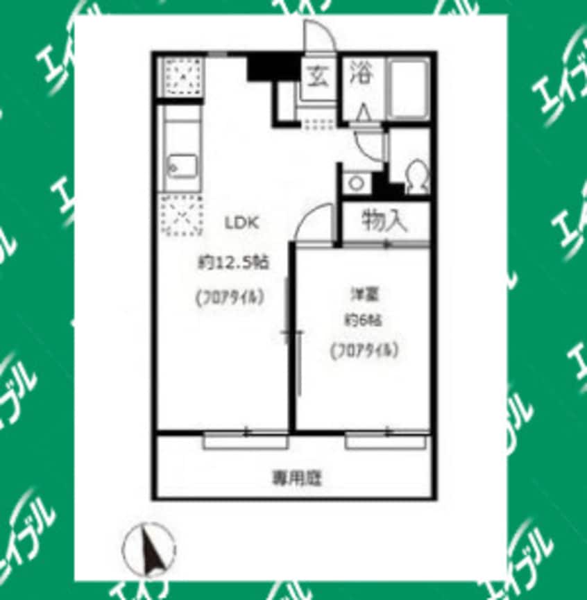 間取図 グリーンパーク鳴海