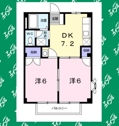 間取り図 クレセント新町