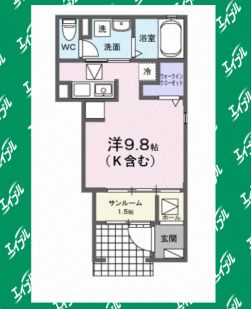 間取図 エール．Ｔ