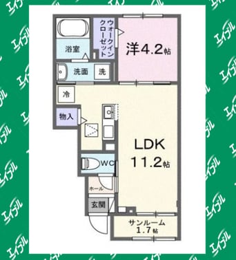 間取図 リベルタ