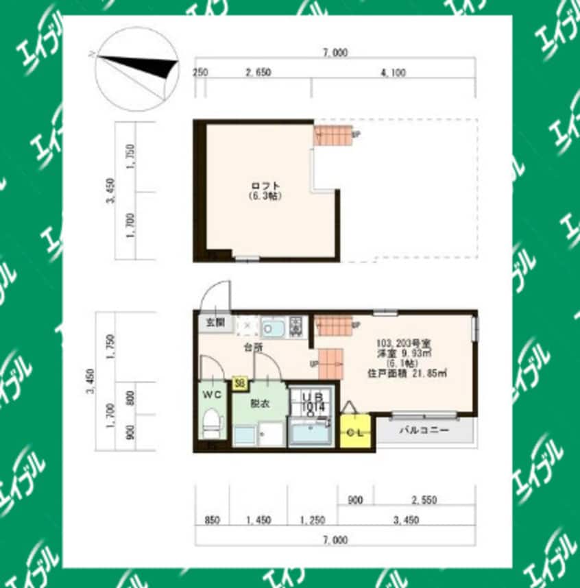 間取図 ヴィータ+N