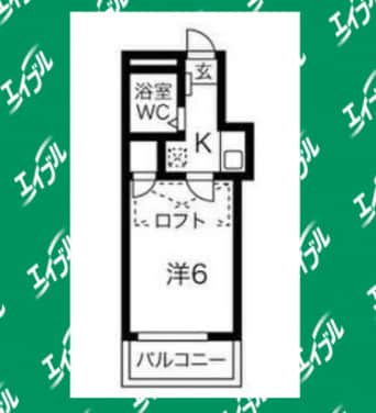 間取図 エスペランサ柴田