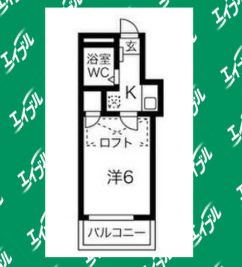 間取図 エスペランサ柴田