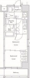 名古屋市営地下鉄鶴舞線/大須観音駅 徒歩9分 11階 1年未満 2Kの間取り