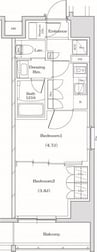 名古屋市営地下鉄鶴舞線/大須観音駅 徒歩9分 11階 1年未満 2Kの間取り