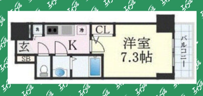 間取り図 エスリード上前津セレーノ