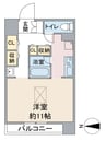 名鉄名古屋本線/栄生駅 徒歩4分 8階 築18年 1Rの間取り