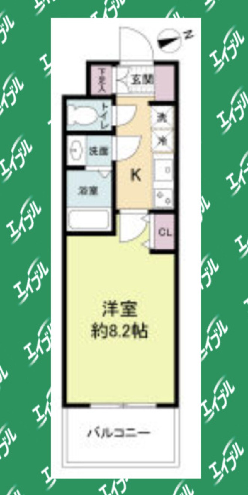 間取図 パークフラッツ尼崎