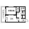名古屋市営地下鉄名港線/日比野駅 徒歩9分 5階 築42年 1DKの間取り